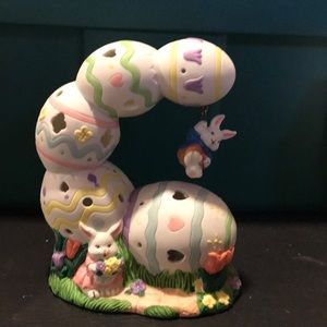 Easter candle holder